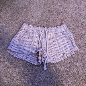 Roxy Striped Beach Shorts